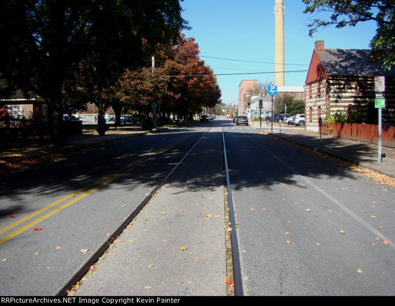 Northern Central street running